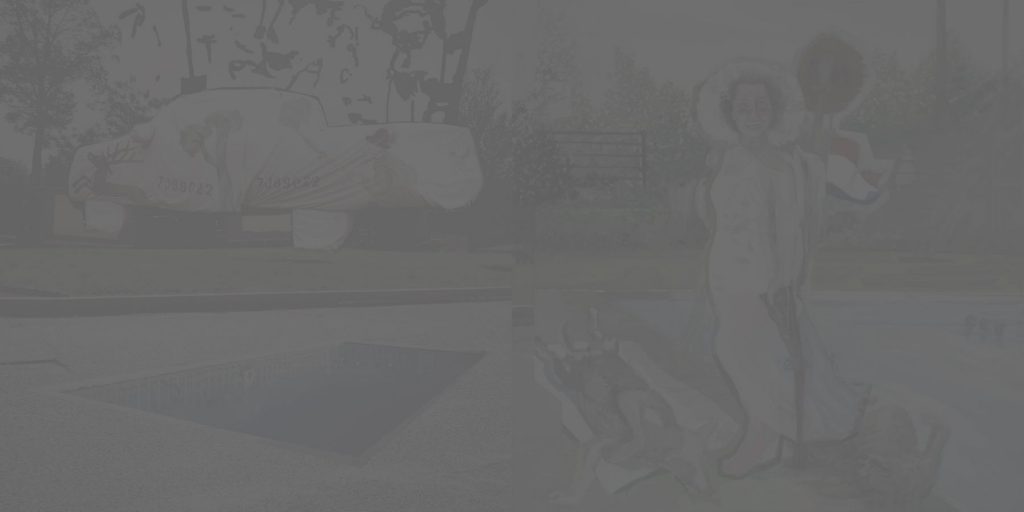 24. Hunted, 2009-2010, acrylic/tempera/oil/print/canvas, 200x400cm (grey)