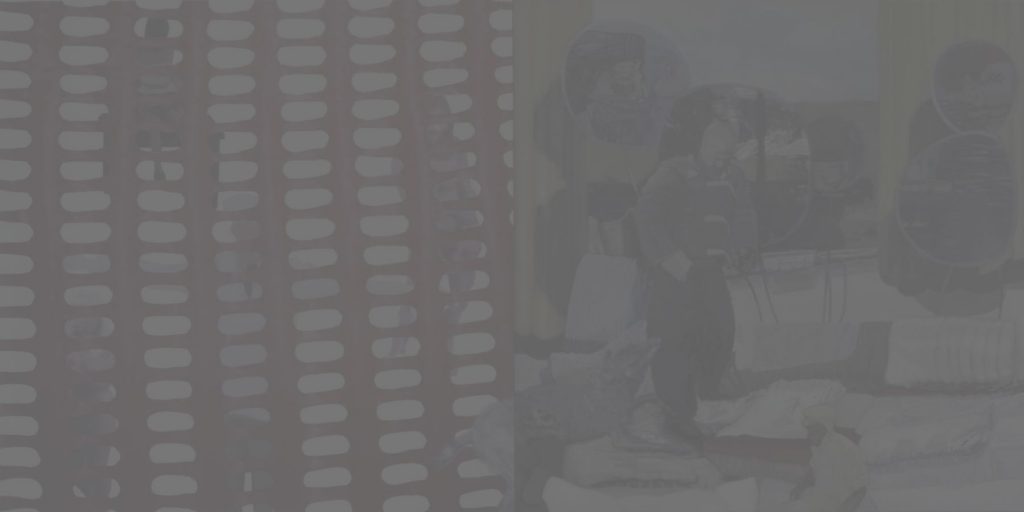 31. Research, 2006, acrylic, oil/print/canvas, 200x400cm (grey)