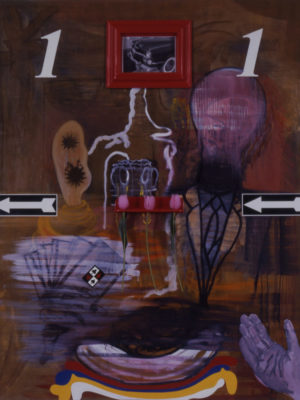 One and Only,1992, acryl/oil/canvas, 175x140cm
